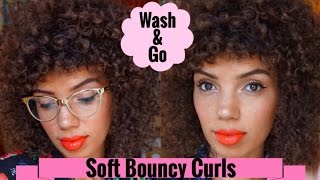 WASH amp GO WITH DIPPITYDO GIRLS WITH CURLS PRODUCTS [upl. by Synned]