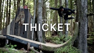 Into The Thicket  An ecologyst Skateboard Film  Secret halfpipe in the dense woods of Van Isle [upl. by Fenella]