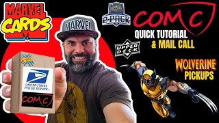 💥 COMC ORDER Upper Deck Epack WOLVERINE Trading Card Mail Call w tutorial upperdeck comc marvel [upl. by Helbonnas131]