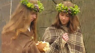 Lithuanian pagan folk song  Jurginių liaudies daina  Geras vakaras [upl. by Otsirave]