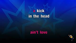 Aint That A Kick In The Head  Dean Martin KARAOKE [upl. by Fowkes]