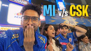 MI vs CSK Live From Wankhede Stadium  Vlog 74 [upl. by Lenka]