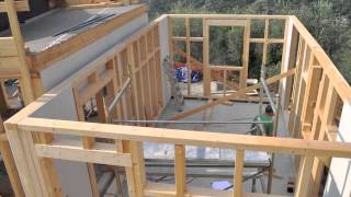 Timber Living © case in legno  timelapse realizzazione in opera [upl. by Birecree]