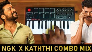 NGK x Kaththi  Mass Bgm Mix By Raj bharath  Thalapathy Vijay  Surya [upl. by Bruning532]