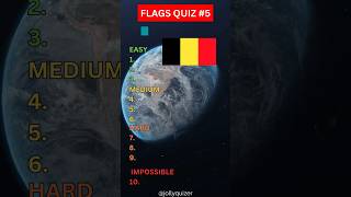 Guess the Flag 5  Easy to Impossible shorts quiz flag flags geography facts [upl. by Laural]