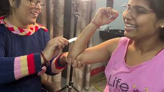 Full hand waxing and armpit waxing by allovera wax armpitwaxing skincare hairremoval waxingtips [upl. by Noell170]