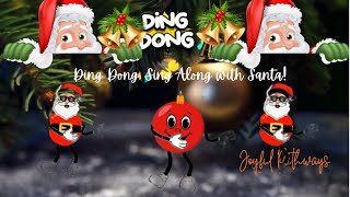 Ding Dong Sing Along with Santa kidssong kidsvideo christmas toddlers kids kidsfun nursery [upl. by Gass]