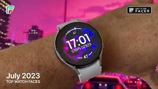 Best 10 watch faces of July 2023 for your wearOS Smartwatch [upl. by Annodam]