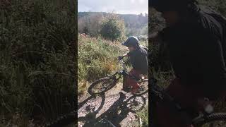 Haldon off piste Hill climb mtb ytshort hillclimbracing mountainbike [upl. by Utta]