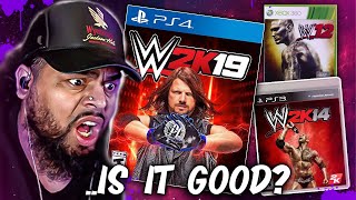 I Played WWE 2k19 For The First Time And [upl. by Phelps709]