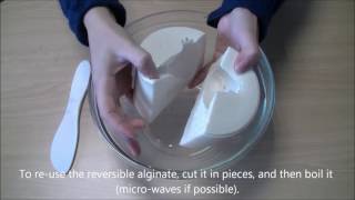 Reversible Moulding Alginate [upl. by Enieledam]