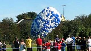 Ballycomoyle sports day balloons release [upl. by Coe701]