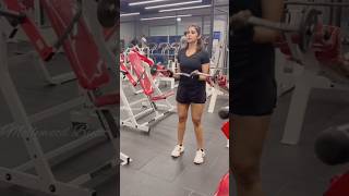 Nyla Usha workout video  Nyla Usha latest  king of kotha Lucifer women workout video weight loss [upl. by Guthrie]