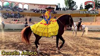 Caballo bailador montado por una dama charra desde Cuautla Jalisco [upl. by Mason179]