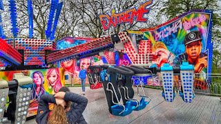 Clapham Common Fun Fair Vlog  George Irvins Amazing 🤩 Rides amp Laughs [upl. by Mainis]