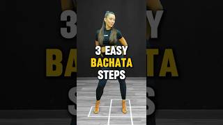 Try these 3 easy Bachata steps Bachata Tutorial For Beginners [upl. by Eemia]