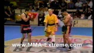 Cung Le 1998 SanShou demonstration [upl. by Leeland]