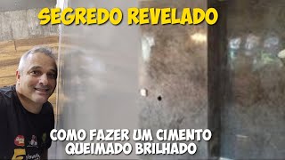 DIY CIMENTO QUEIMADO DIFERENTE FACIL COM BRILHO  Decoração de parede faça você mesmo Diy [upl. by Aixela678]