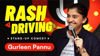 Driving  Gurleen Pannu  Stand Up Comedy [upl. by Mcclees]