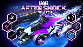 Aftershock Starter Pack is out now in Rocket League Season 5 [upl. by Adle]