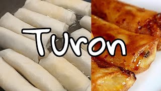 TURON RECIPE or BANANA SPRING ROLLS [upl. by Bard784]