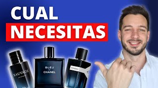 Dior Sauvage vs Bleu de Chanel vs YSL Y perfumes versátiles [upl. by Denney]