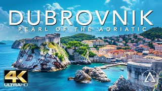 DUBROVNIK  CROATIA 4K DRONE FOOTAGE ULTRA HD  Croatia Beautiful Scenery Footage UHD [upl. by Etyak479]