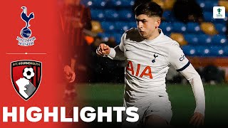 Tottenham vs Bournemouth  Highlights  U18 FA Youth Cup 06022024 [upl. by Killie]