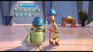 Monsters Inc 3D Trailer [upl. by Aleedis]