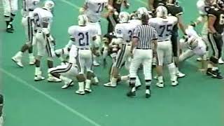 Appalachian State Football 1990  Furman Western Carolina 1st Half of UTC [upl. by Aneek]