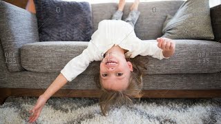 Hang upside down on the couch [upl. by Egas]