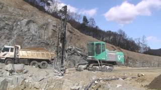 Everdigm ECD45E Top Hammer Drill Rig [upl. by Atnaloj]