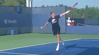 Denis Shapovalov Practice [upl. by Cerracchio]