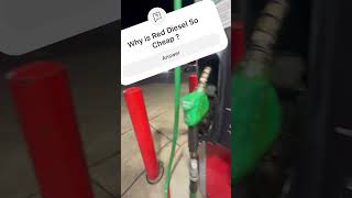 WHY IS RED ⛽️ DIESEL IS CHEAPER❓WHY🤔 diesel fuel offroad [upl. by Ecnar]