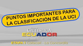 🚴🏼COMIENZA LA VUELTA A ECUADOR🚴🏻‍♂️ y los puntos que reparte son importantes ciclismo cycling [upl. by Eelrebmik]