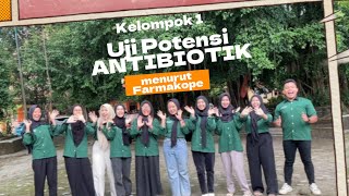 UJI POTENSI ANTIBIOTIK  KELOMPOK 1 FARMASI UNSRI [upl. by Bornstein266]