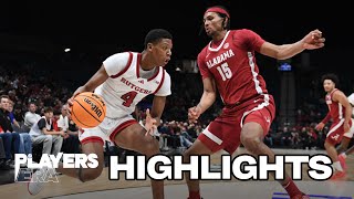 Alabama vs Rutgers 2024 Players Era Festival mens basketball highlights [upl. by Emse]