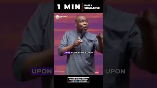 Apostle Joshua Selman  1 Minute Daily Challenge [upl. by Coben904]