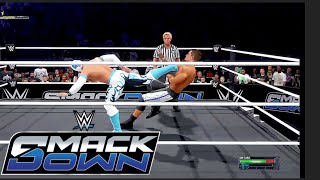 SMACKDOWN WWE 2K24 UNIVERSE Grayson Waller VS Sin Cara  Extreme Rules Match [upl. by Nabatse943]