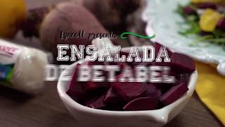 Ensalada de Betabel con Queso de Cabra Lyncott® [upl. by Brentt]