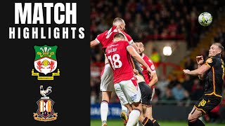 WREXHAM vs BRADFORD CITY FAN REACTION amp HIGHLIGHTS [upl. by Edobalo826]