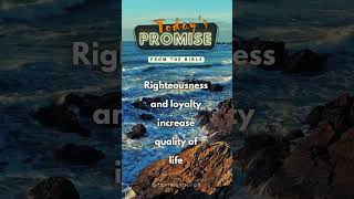 Todays Bible Promise  Proverbs 2121 [upl. by Malcolm]