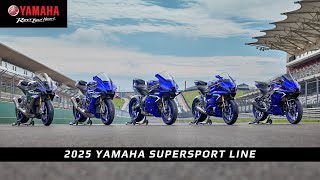 Make R World Your World The 2025 Yamaha Supersport Lineup [upl. by Edveh]