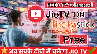 Install Jio TV App on Android TV  Firestick  smart tv  FREE All TV Channel  Hindi 2024 [upl. by Illah704]