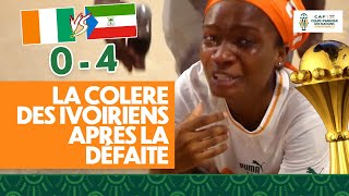 COLÈRE DES IVOIRIENS SUITE A LA DÉFAITE CONTRE LA GUINEE EQUATORIALE [upl. by Kerstin136]