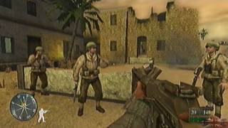 Call of Duty 2 Big Red One  Tunisia Mission 4 22 [upl. by Iphigeniah]