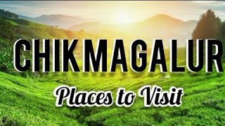 Chikmagalur  Top 10 Places to Visit  Beautiful Life [upl. by Yelsnit]