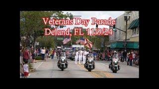 Deland Vets Day Parade 24 [upl. by Accever]