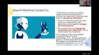 The Meta Control Problem of AI Technology The Assault on Human Dignity Edward Spence APPE 2022 [upl. by Nitsreik]