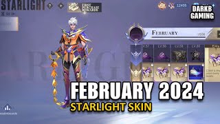 February 2024 Starlight Skin  Mobile Legends [upl. by Phares]